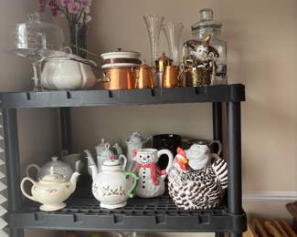 Vintage Tea Pots and such