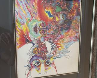 John Garcia signed art