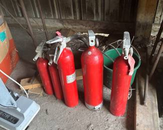 Fire extinguisers
