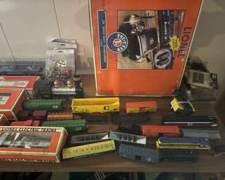 Lot and Lots of Lionel train collection