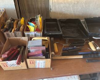 The Garage/Pole Barn is Packed Full - :0