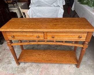 Solid Wood Side Table