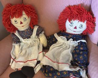 Vintage Raggedy Ann's
