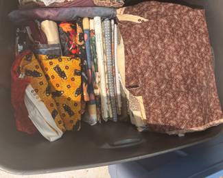So Much Fabric and Yarn