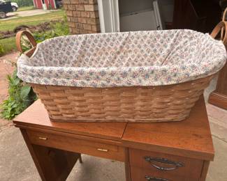 Large Vintage Weaved Basket