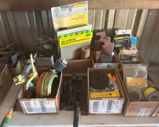The Garage/Pole Barn is Packed Full - :0