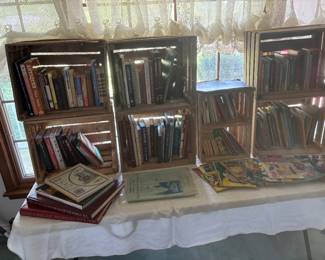 Books mostly Vintage - 10 cent comic books