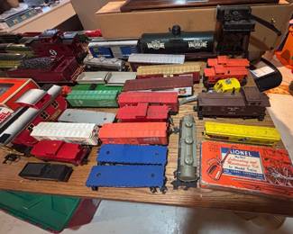 Lot and Lots of Lionel train collection