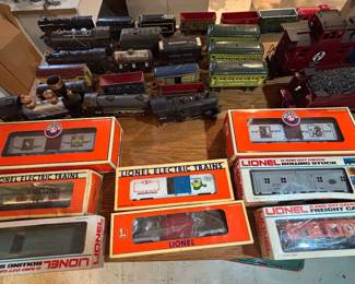Lot and Lots of Lionel train collection