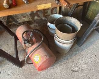 The Garage/Pole Barn is Packed Full - :0