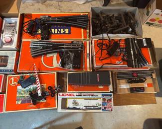 Lot and Lots of Lionel train collection