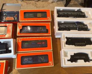 Lot and Lots of Lionel train collection