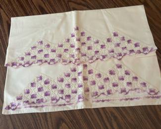 Vintage Embroidried Pillow Cases