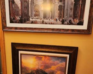 Thomas Kincade and wall decor