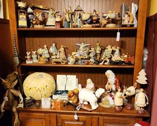 Farmhouse hutch (THREE AVAILABLE) decorative accents
