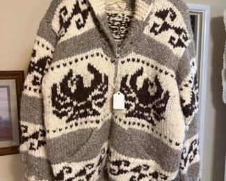 Cowichan Thunderbird sweater