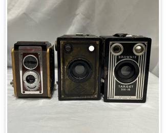 Antique cameras