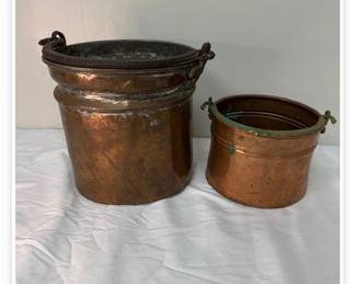 Copper coated pails