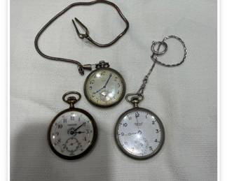 Antique pocket watches