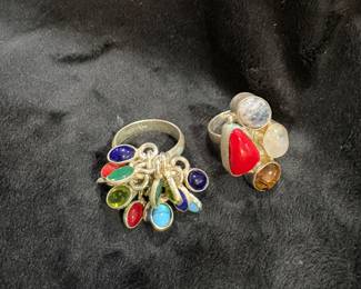 Sterling rings