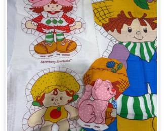 Strawberry shortcake fabric
