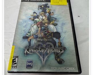 Kingdom hearts PlayStation two game