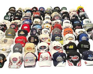 Vintage NASCAR Racing Hat Collection, 90+