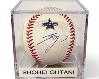 Authentic Autographed SHOHEI OHTANI 2021 All-Star Game Baseball w/ COA