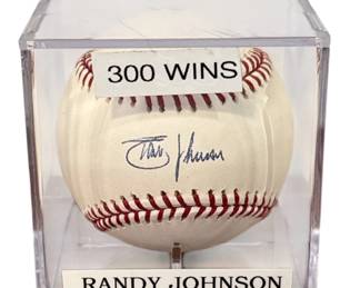 Autographed RANDY JOHNSON Baseball w/ COA 