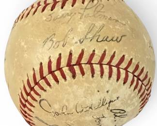 Team Autographed CHICAGO WHITE SOX 1959 Baseball, 1959
