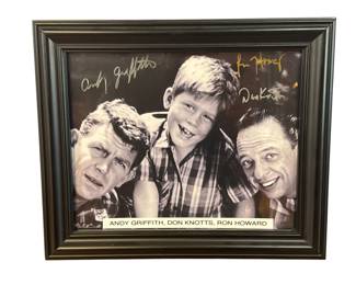 Andy Griffith Show Cast Members Autographed Photograph w/ COA