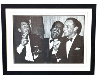 DEAN MARTIN, SAMMY DAVIS JR., FRANK SINATRA "Rat Pack" Poster