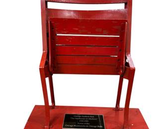 Authentic Chicago Stadium Folding Seat 