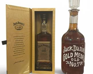 JACK DANIELS Gold Medal Tennessee Whiskey Replica Bottle
