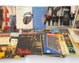 Large Collection Classic Rock Vinyls and More