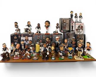 Large Collection of CHICAGO BEARS Football Bobble Heads