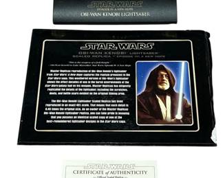 Official Replica STAR WARS OBI WAN KENOBI Lightsaber 
