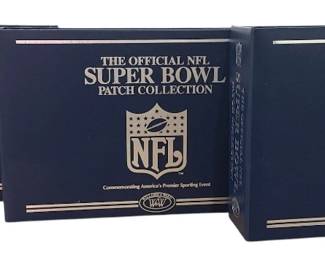 Collection WILLABEE & WARD NFL Super Bowl Patches, 1967-2026