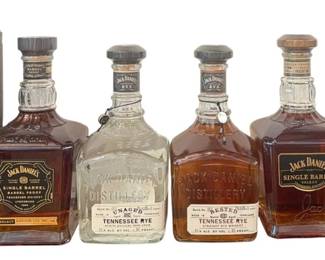 JACK DANIELS Single Barrel and Rye Tennessee Whiskey