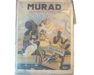 Vintage Murad Turkish Cigarettes Ad