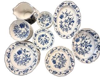Johnson Brothers "Blue Nordic" China Set