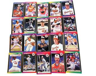 Collection of 1989 Donruss baseball cards