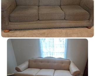 Two sofas