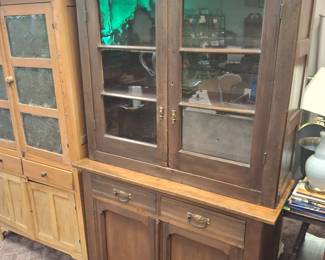 Flat Back Oak Cupboard