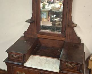Eastlake Dresser w/ Marble Insert
