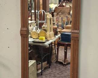 Eastlake Pier Mirror with Marble shelf