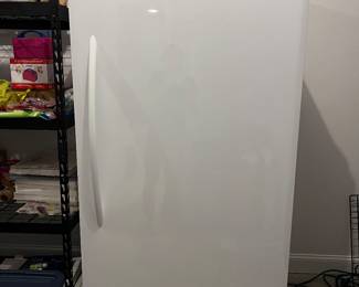 Freezer. Perfect Condition. White. Dimensions: 72'' height x 30'' depth x 34'' width