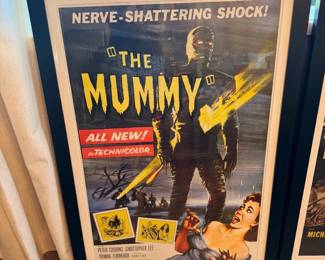 The Mummy Framed Movie Poster