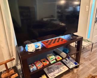 Wood TV Console Media Stand