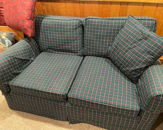 Sofa with removable slip covers